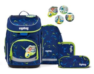 5-teiliges Ergobag Set Cubo "SpitzenreitBär mit Fussballkletties 2026"