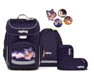 5-teiliges Ergobag Set Cubo "SternguckBär mit Feenkletties Reflex Glow Edition 2026"