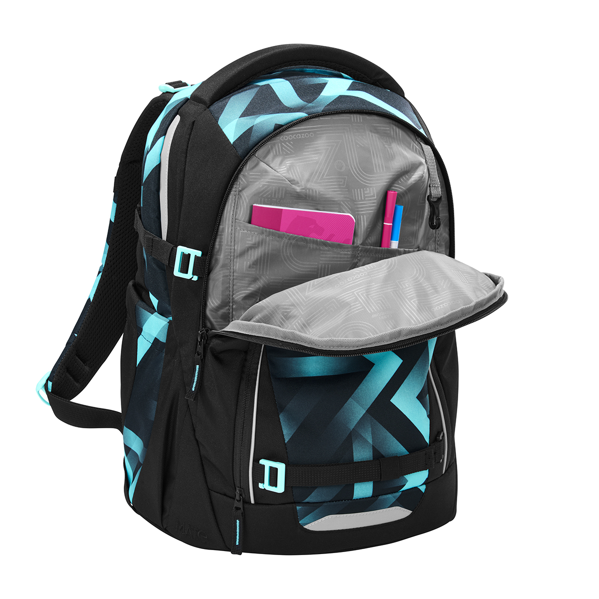 Cocaazoo Schulrucksack MATE Laser Lights Version 2026 – Bild 4