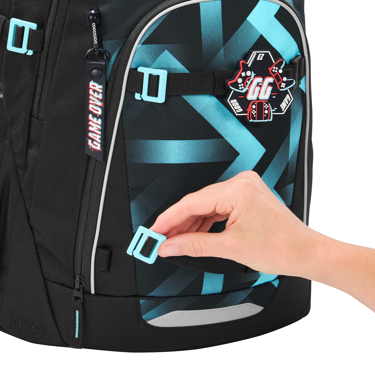 Cocaazoo Schulrucksack MATE Laser Lights Version 2026 – Bild 2